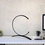 Opviq Moon - 13330 Lámpara de Mesa Negra